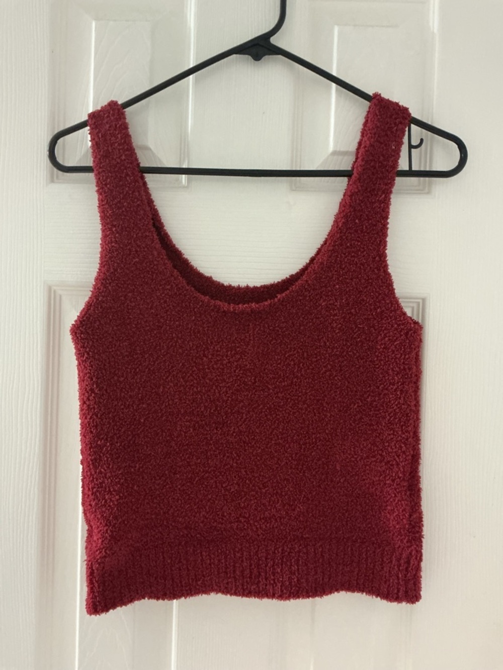 Aerie Marshmallow Cropped Tank Top - Picture 6 of 12